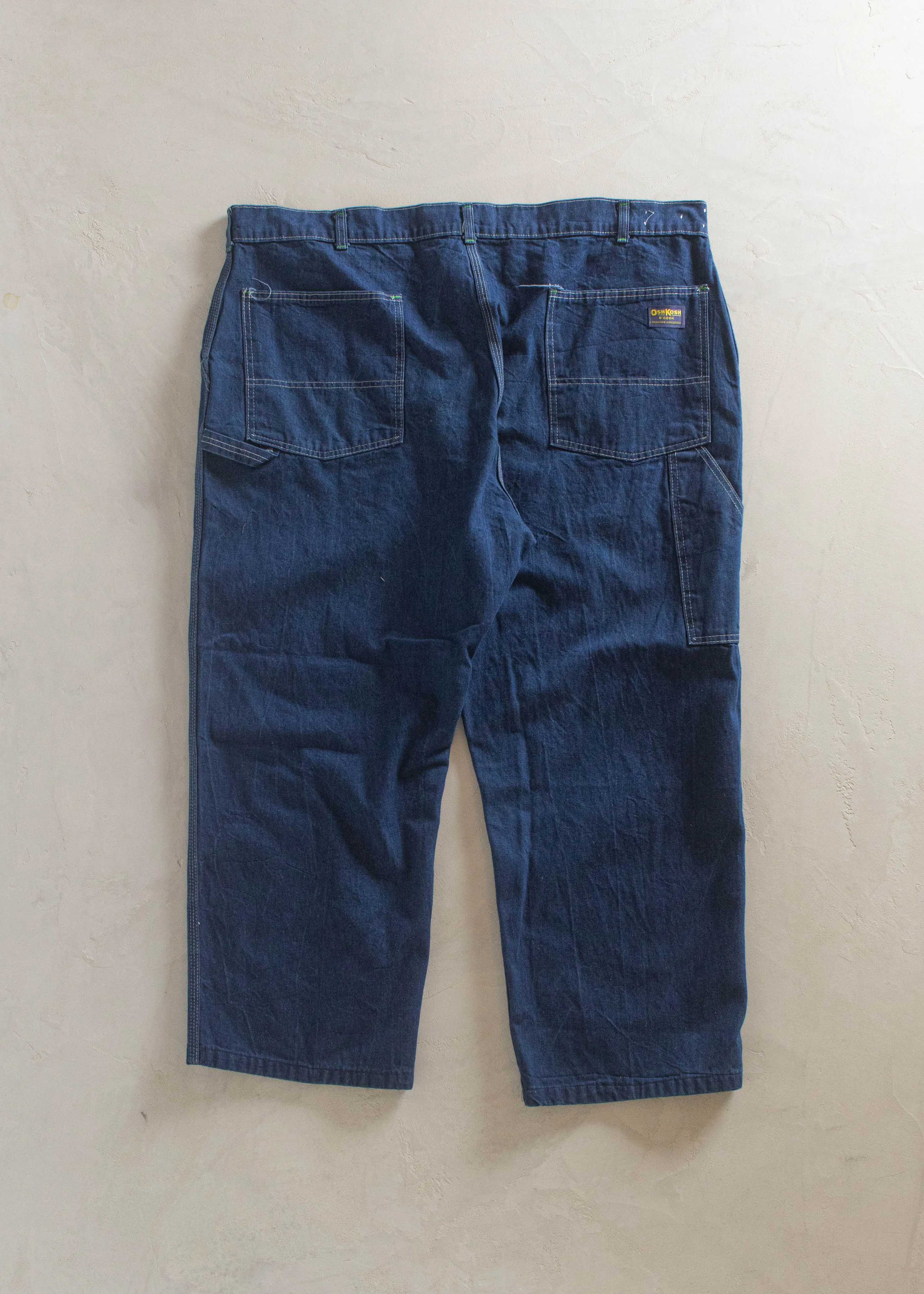 1970s Union Made OshKosh Denim Carpenter Pants Size Women's 42 Men's 44