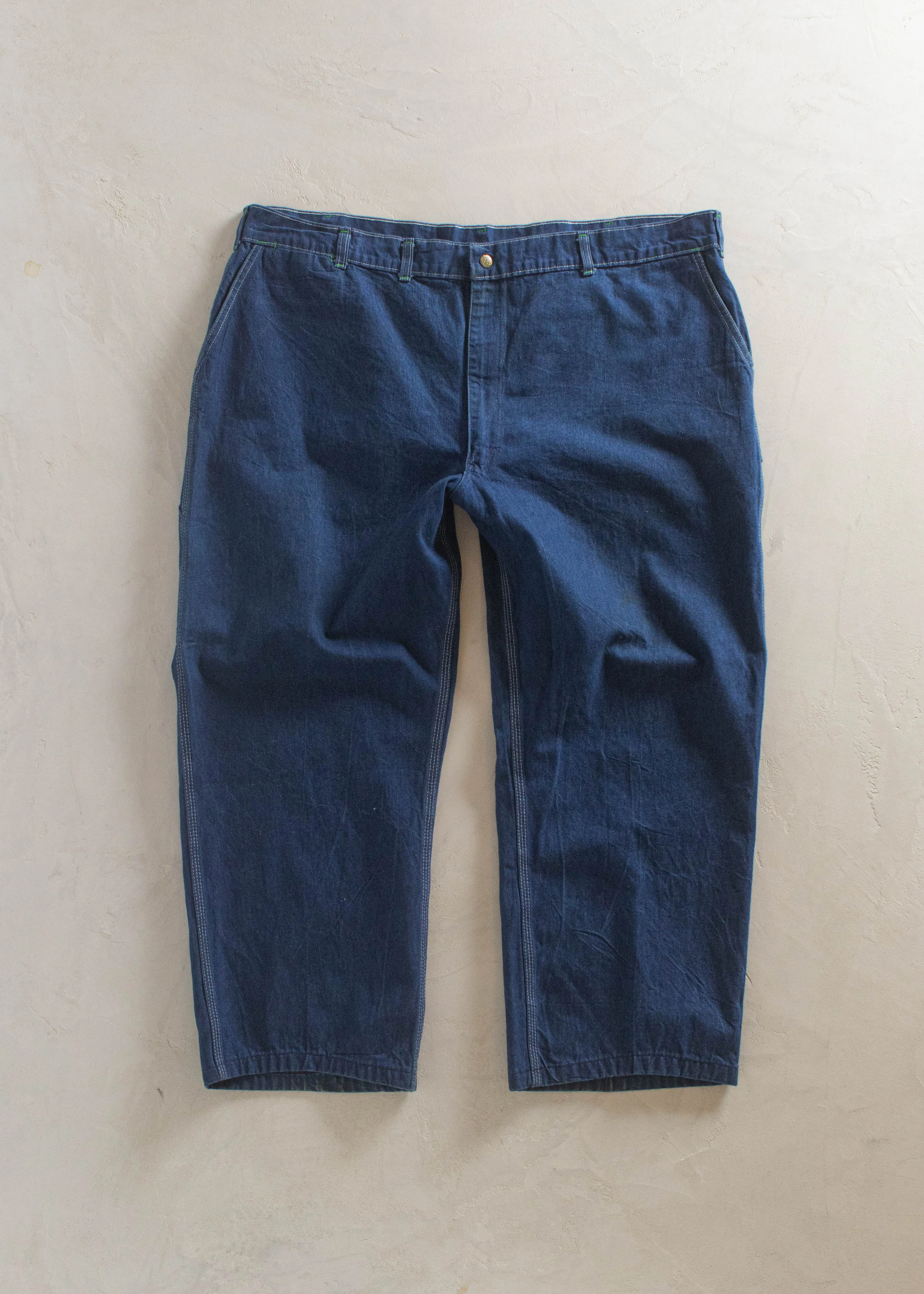 1970s Union Made OshKosh Denim Carpenter Pants Size Women's 42 Men's 44