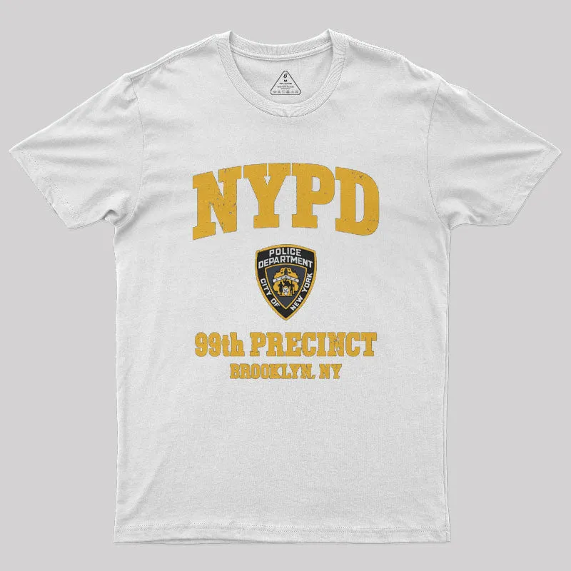 99th Precinct Brooklyn NY Geek T-Shirt