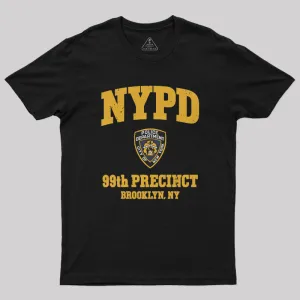 99th Precinct Brooklyn NY Geek T-Shirt