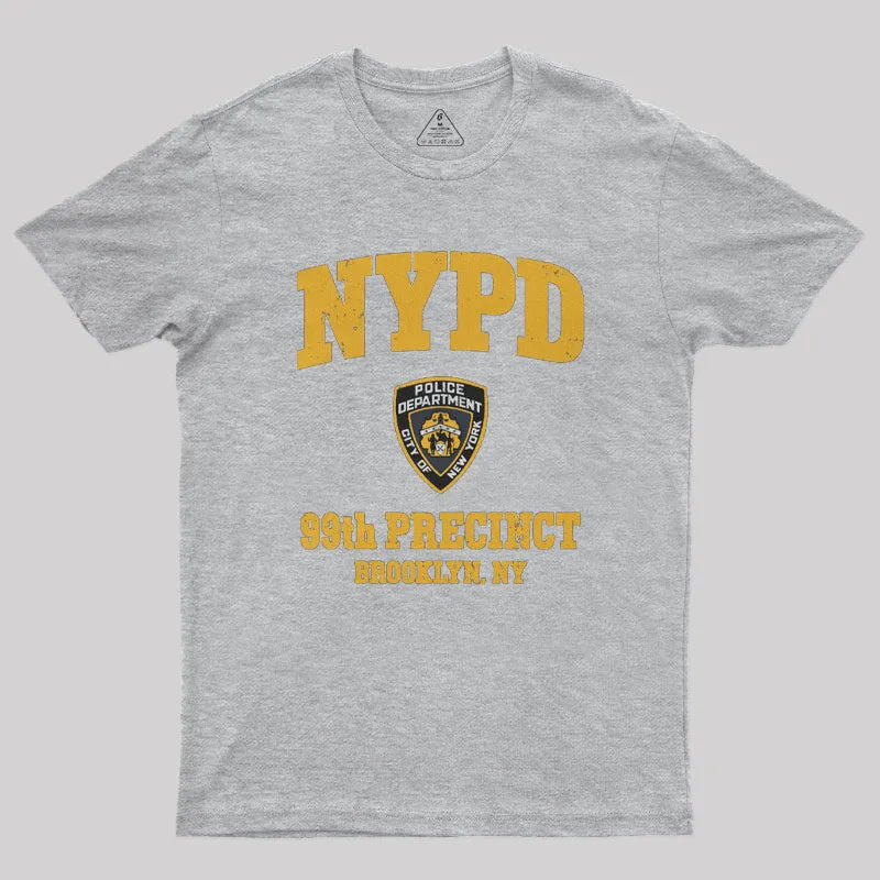 99th Precinct Brooklyn NY Geek T-Shirt