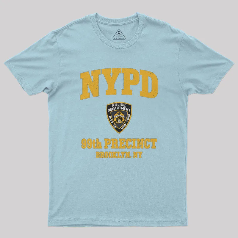 99th Precinct Brooklyn NY Geek T-Shirt