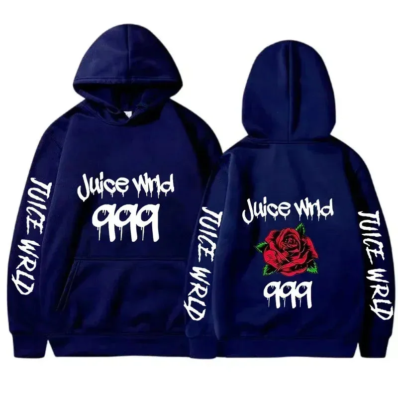 Autumn and Winter Men Women Fashion Printed Hooded Sweatshirts Hip Hop Casual Pullover Boys Girls Black Streetwear Hoodies