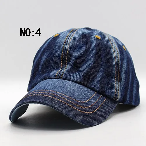 Baseball Cap Men Women Snapback Caps Brand Homme Hats For Women Falt Bone Jeans Denim Blank Gorras Casquette Plain 2019 Cap Hat