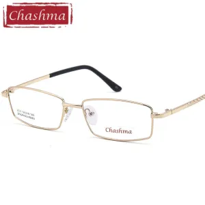 Chashma Men's Full Rim Square Alloy Eyeglasses 2033