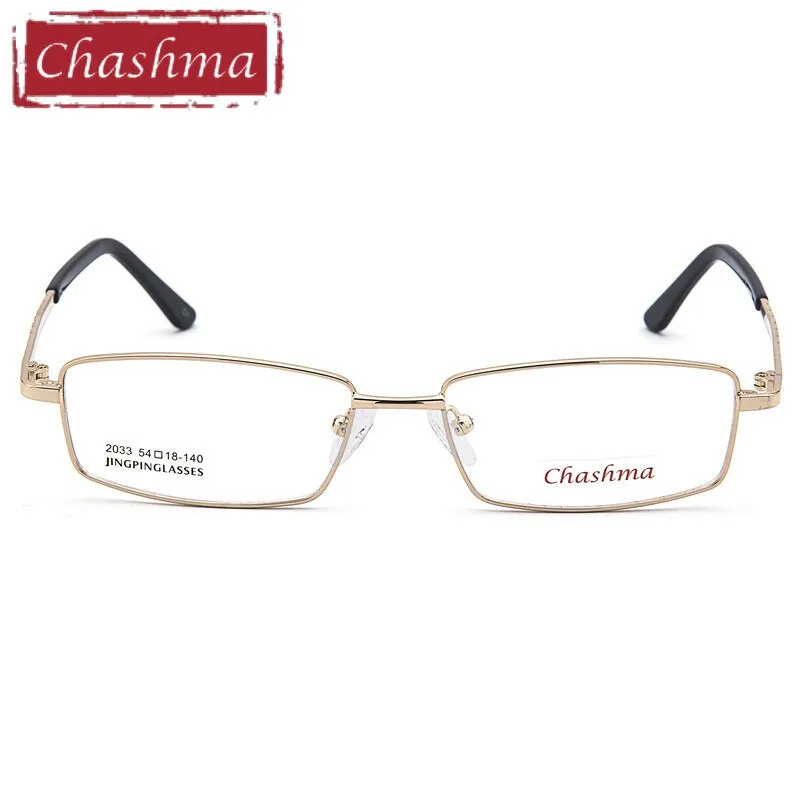 Chashma Men's Full Rim Square Alloy Eyeglasses 2033