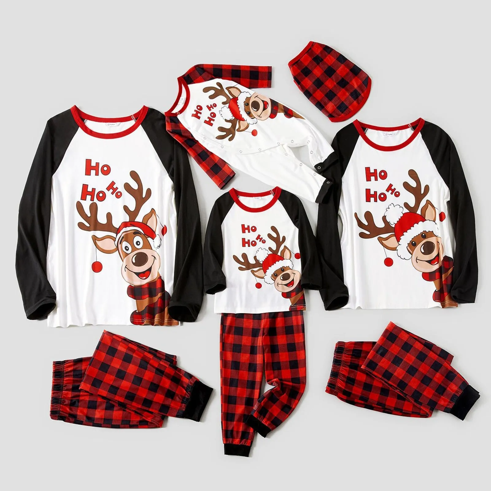 Christmas Pajamas Matching Family Pyjamas Set Mother Daughter Father Son Clothes Look Outfit Baby Girl Rompers Sleepwear