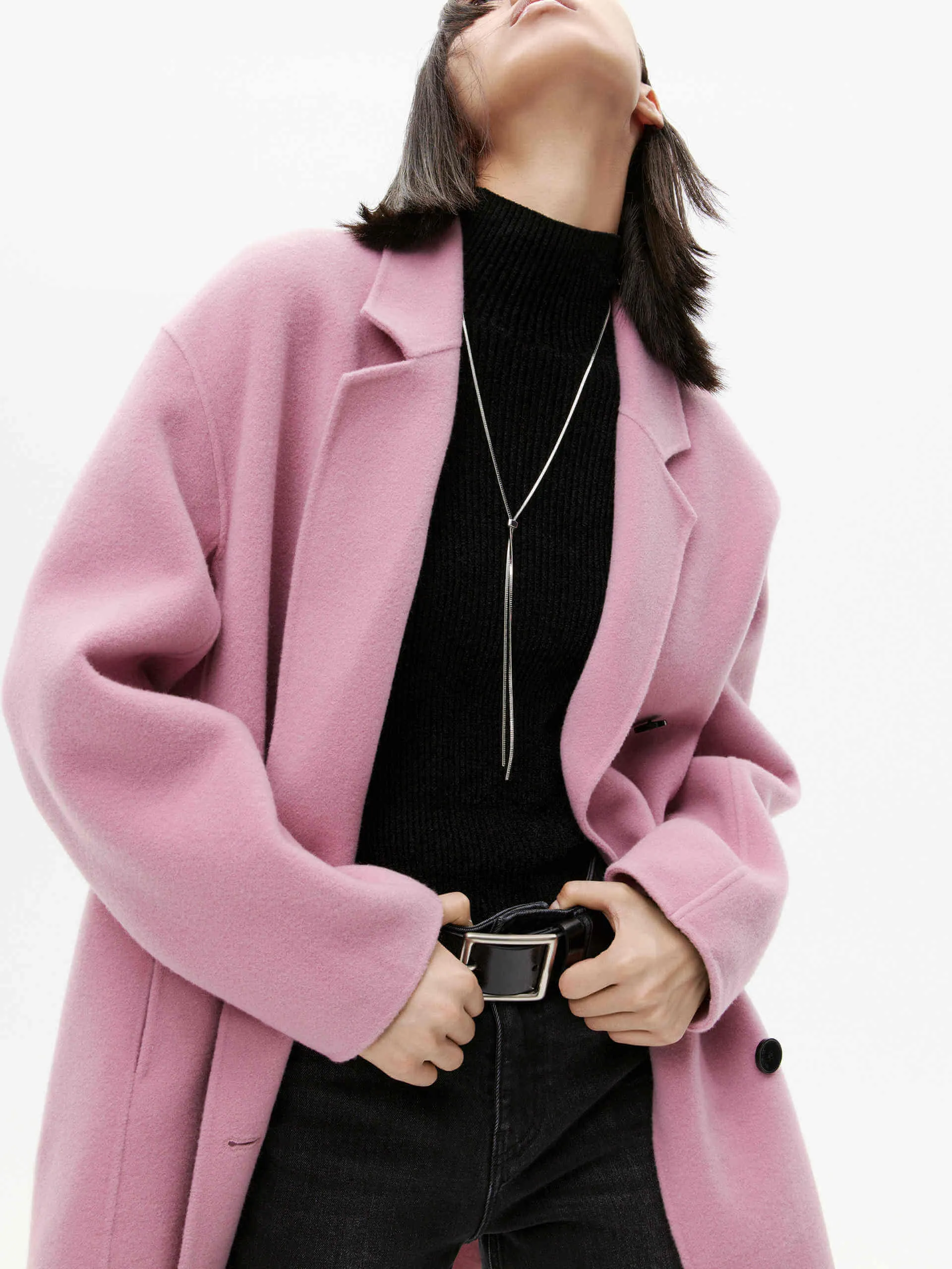 Double Faced Wool Coat