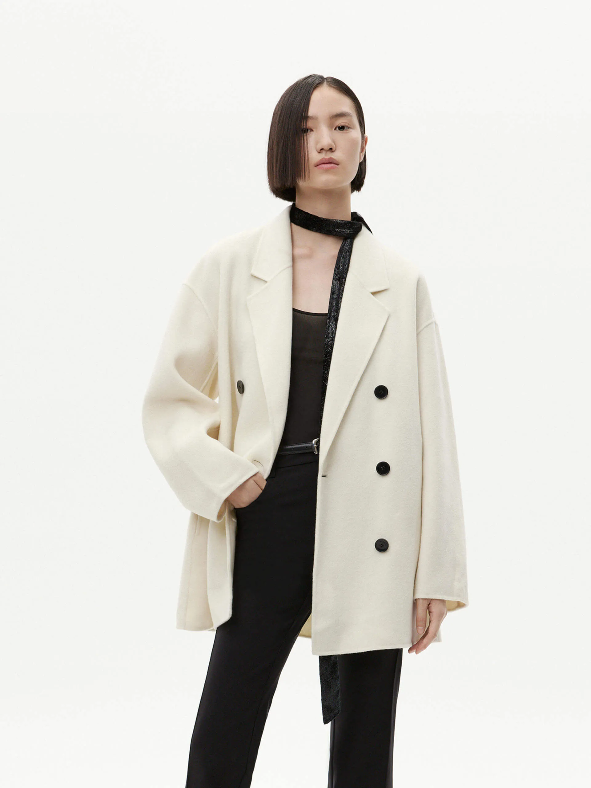 Double Faced Wool Coat