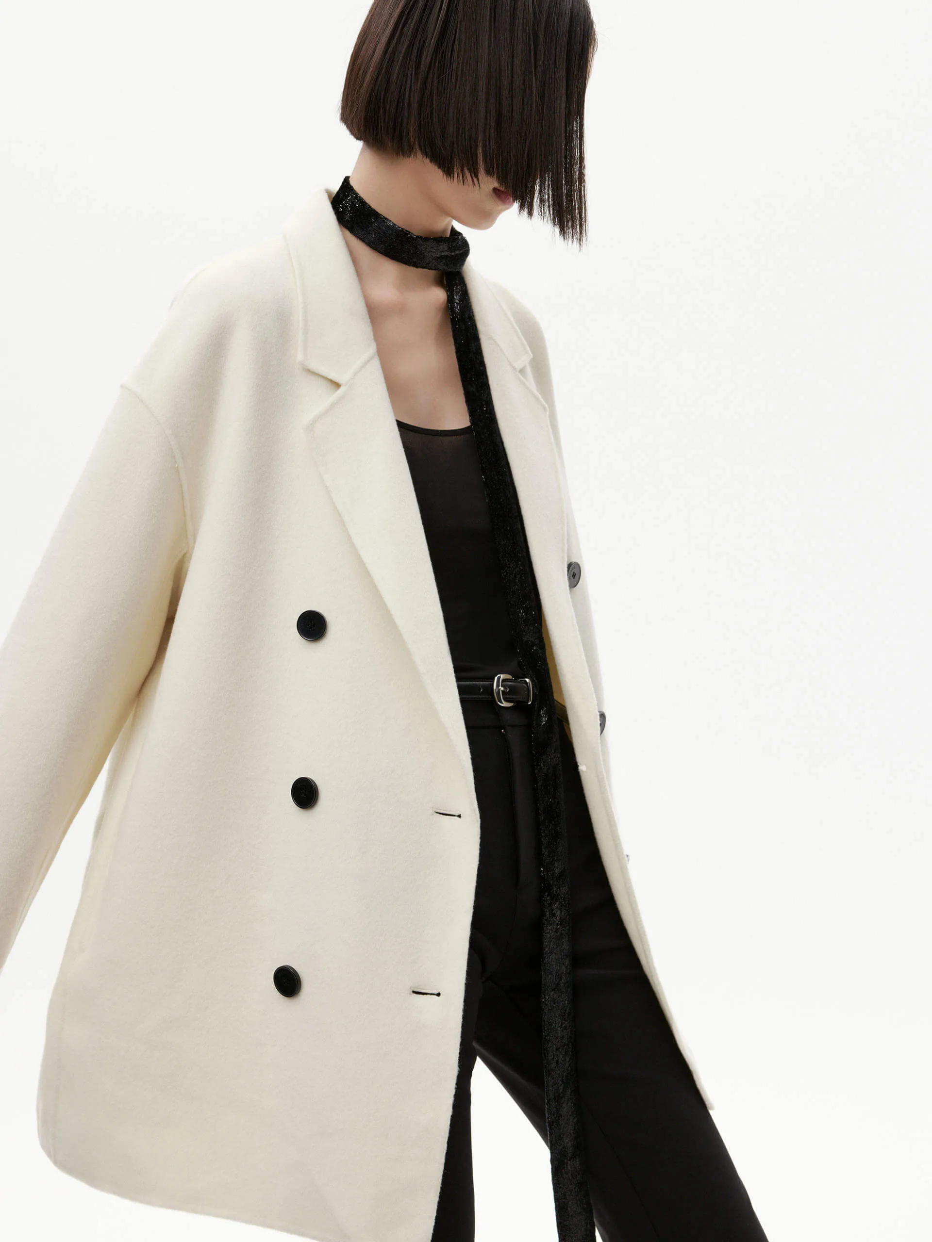 Double Faced Wool Coat