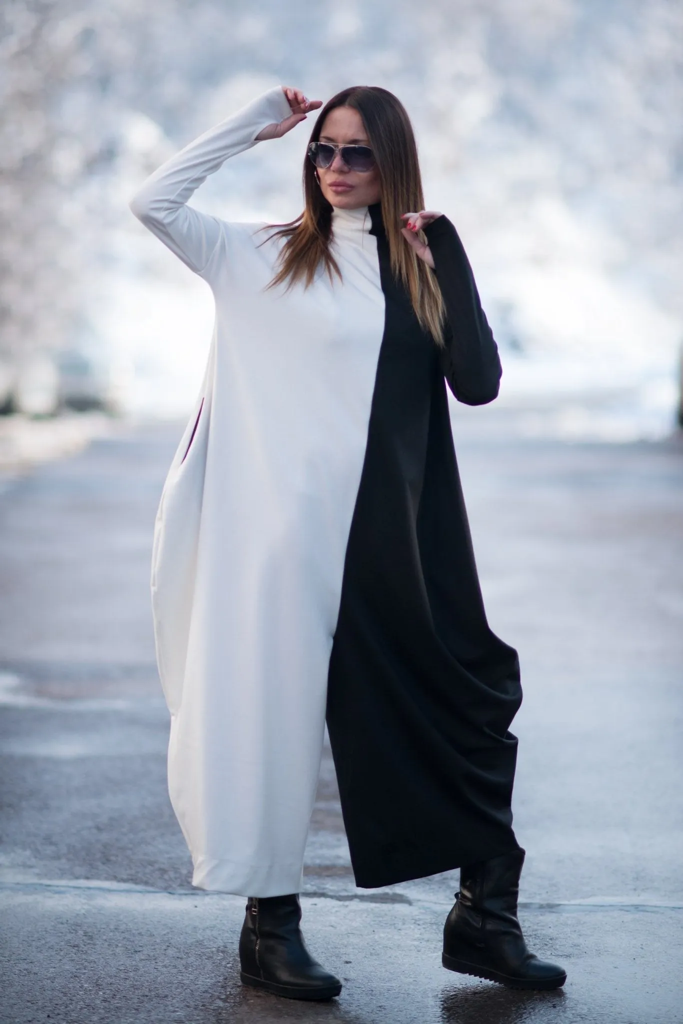 ELIS Turtleneck Winter Jumpsuit