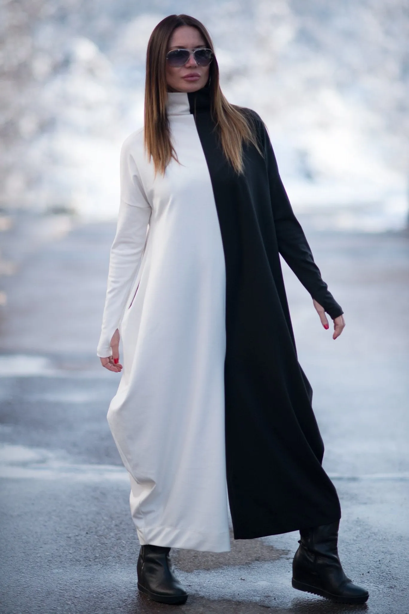 ELIS Turtleneck Winter Jumpsuit