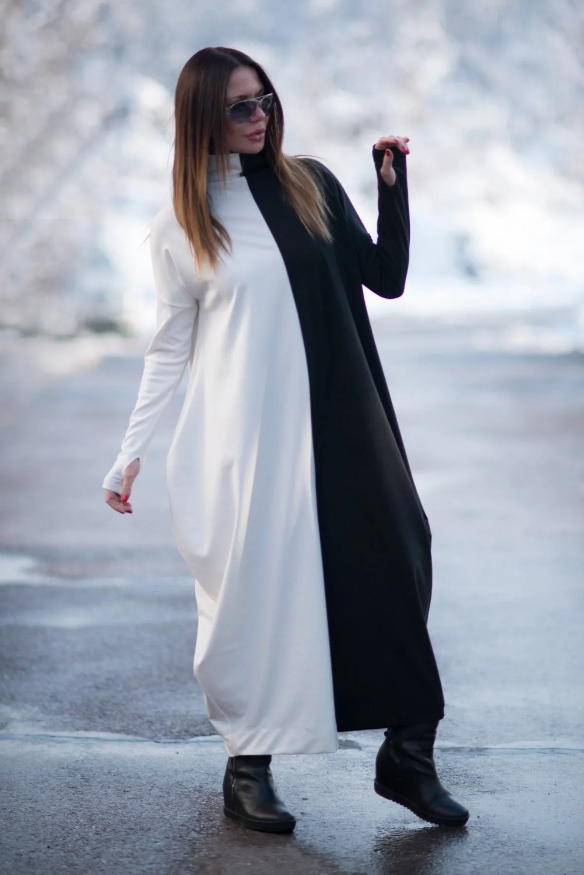 ELIS Turtleneck Winter Jumpsuit