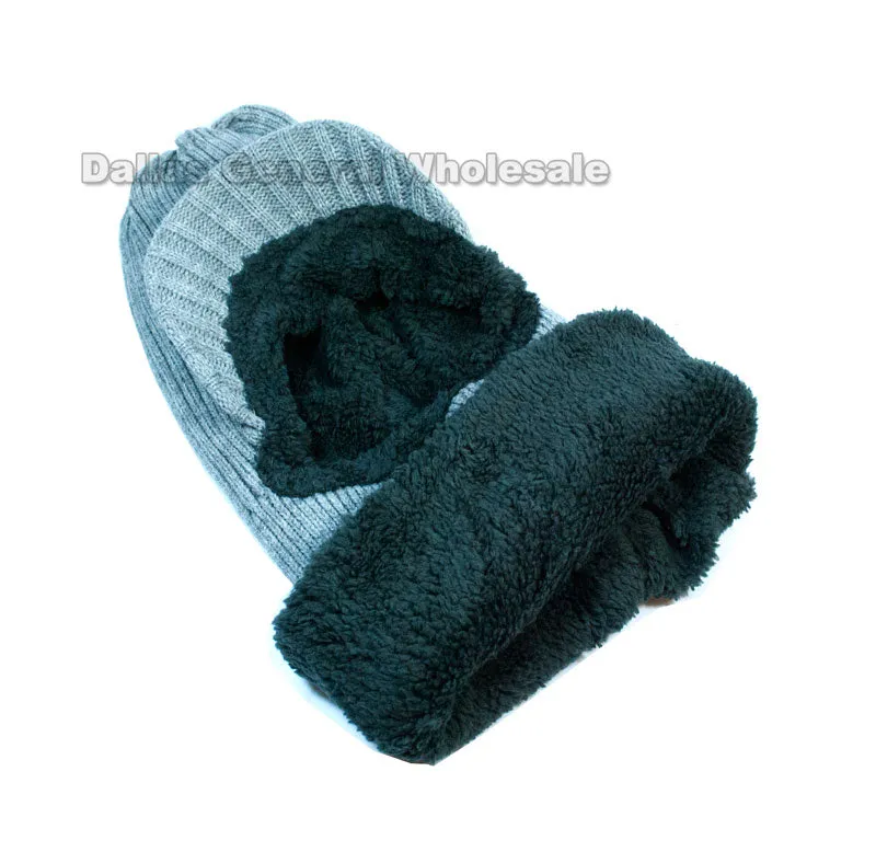 Fleece Lining Visor Beanie Masks Wholesale