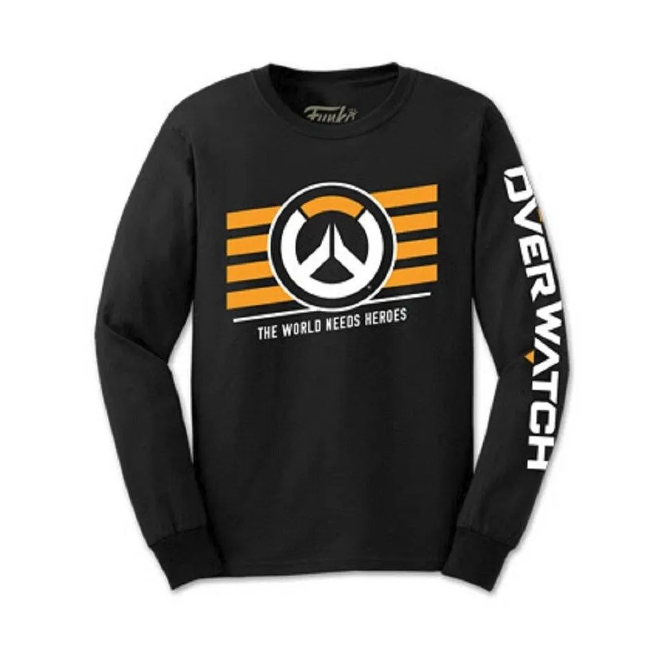 Funko Tee Overwatch - Overwatch Logo Long Sleeve Adult T-Shirt