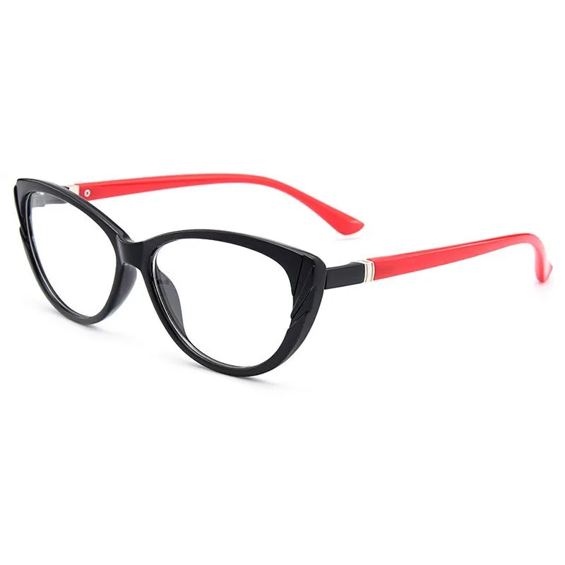 Gmei Women's Eyeglasses Cat Eye Ultra-Light Tr90 Plastic M1606