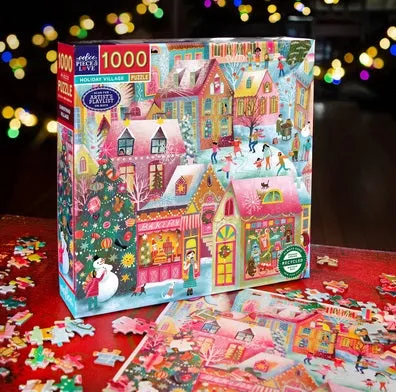 Holiday Village 1000 Pc Puzzle