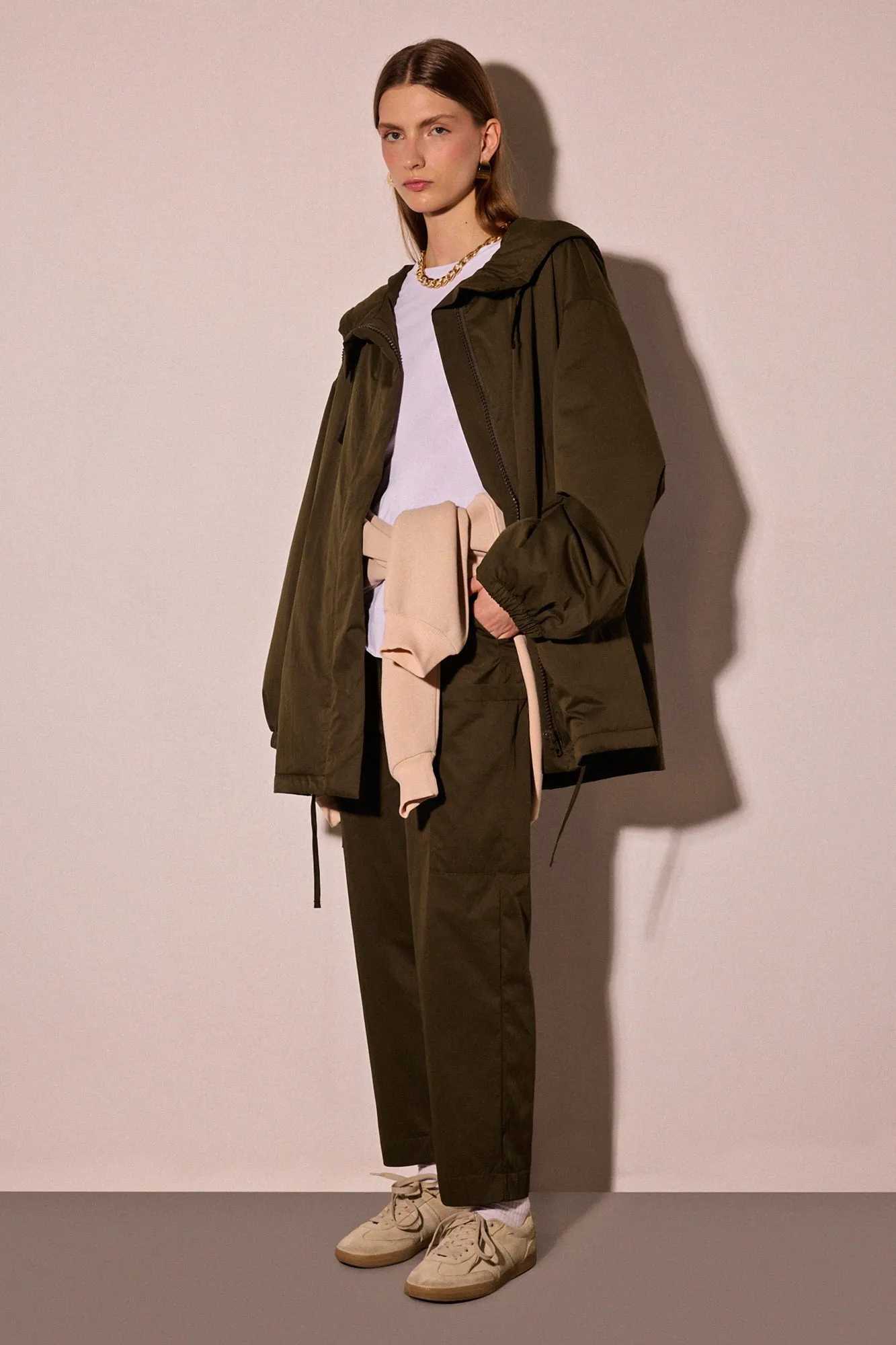 HOODED PARACHUT COAT