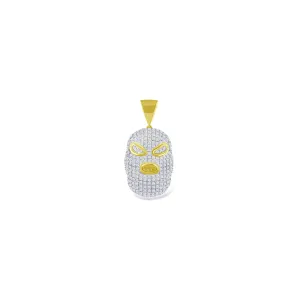 Iced-Out Balaclava Diamond Pendant (10K)