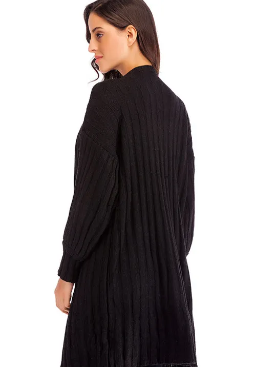 Knitted Open Slim Sweater Coat Women'S Wholesale