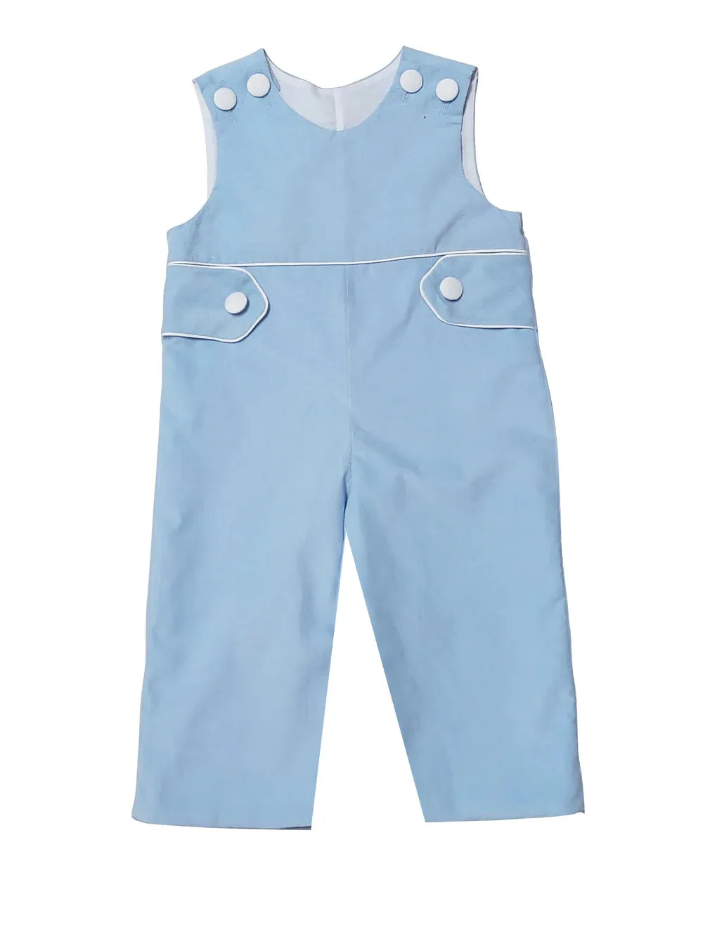 Marco & Lizzy Blue Cord Overall