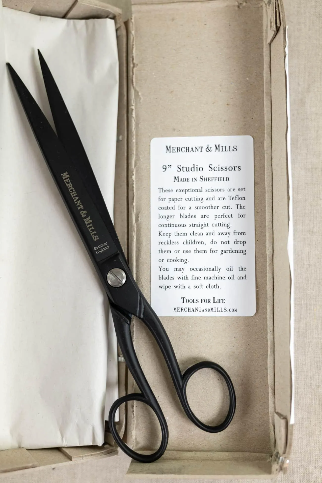 Matte Black Studio 9" Scissors