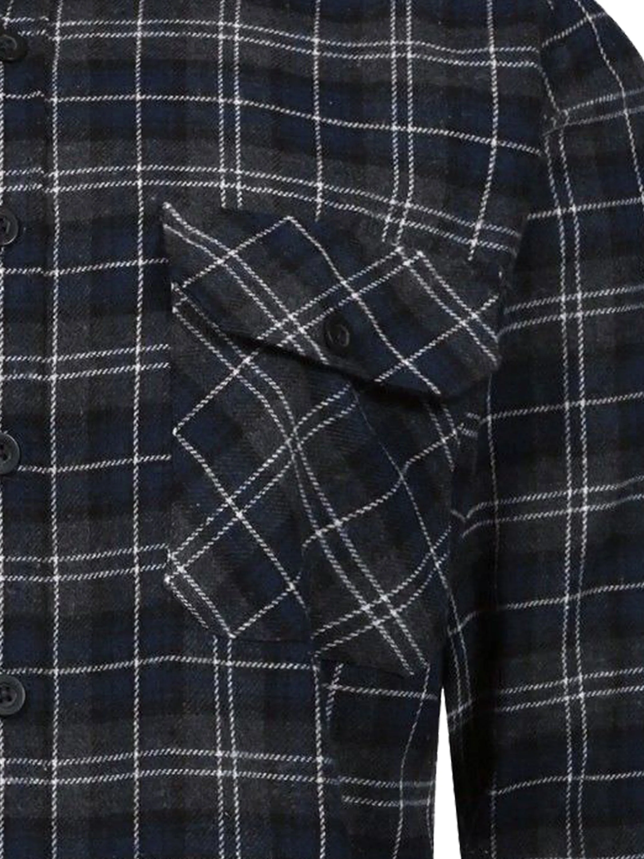 Mens Lumberjack Flannel Check Shirt