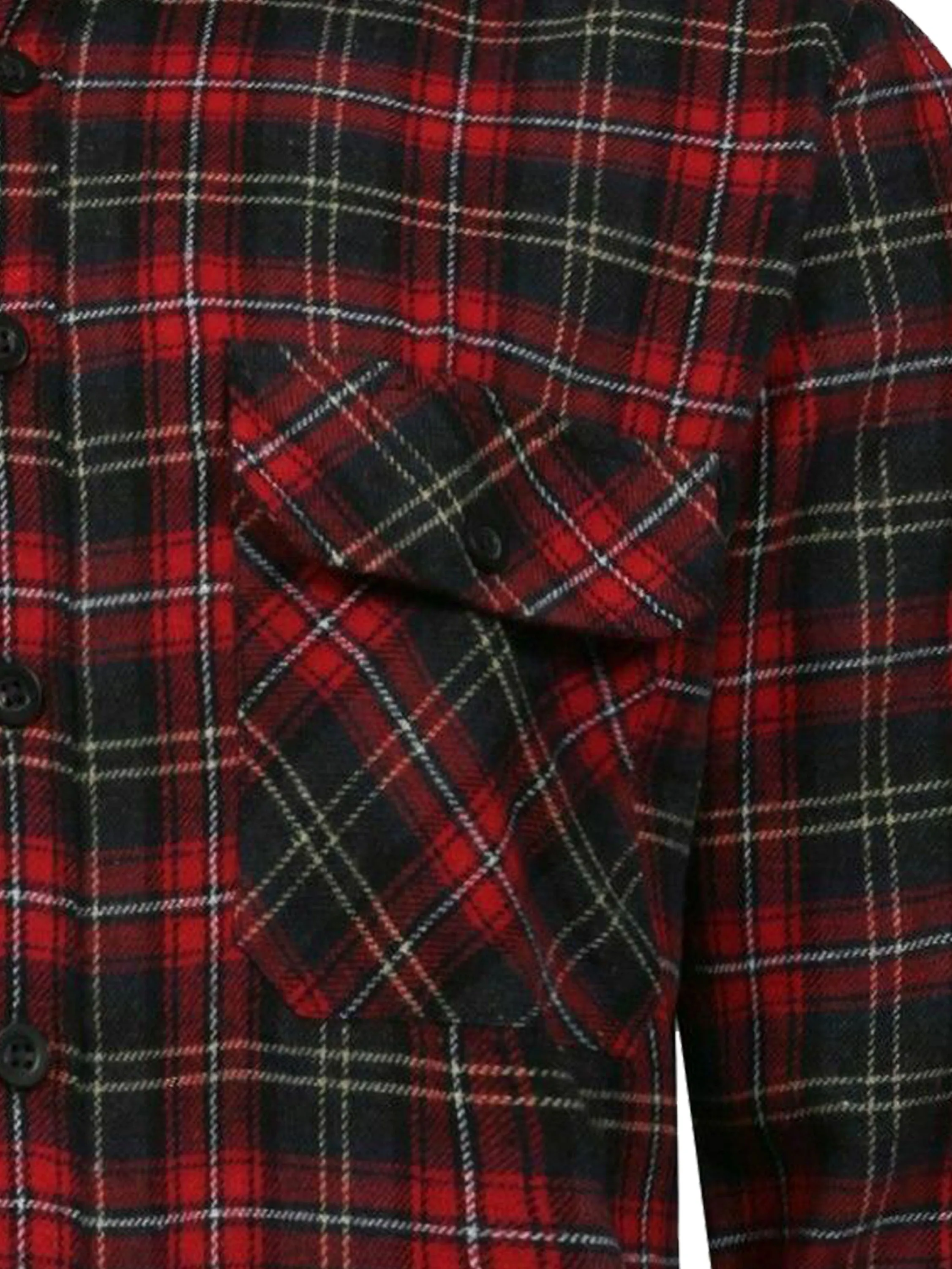 Mens Lumberjack Flannel Check Shirt