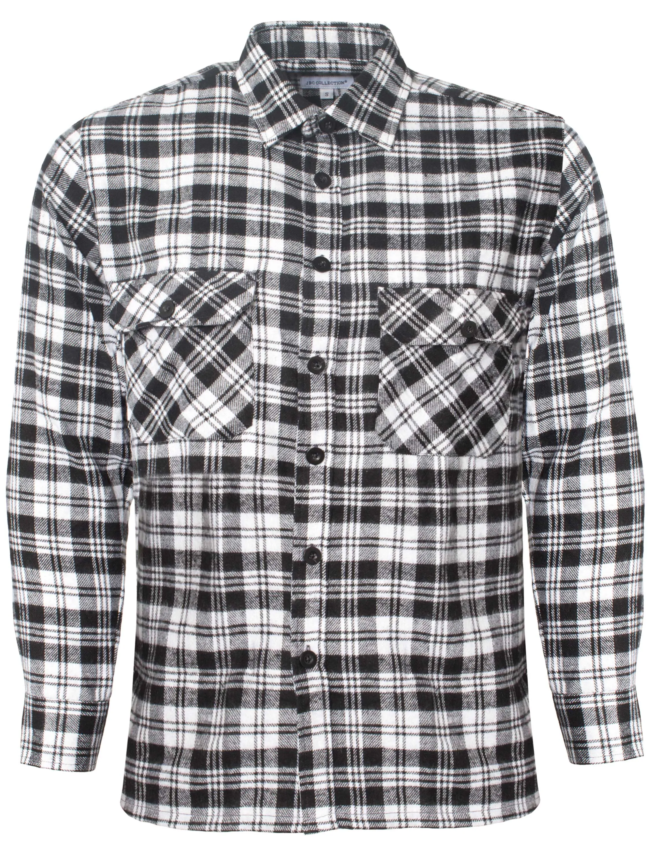 Mens Lumberjack Flannel Check Shirt