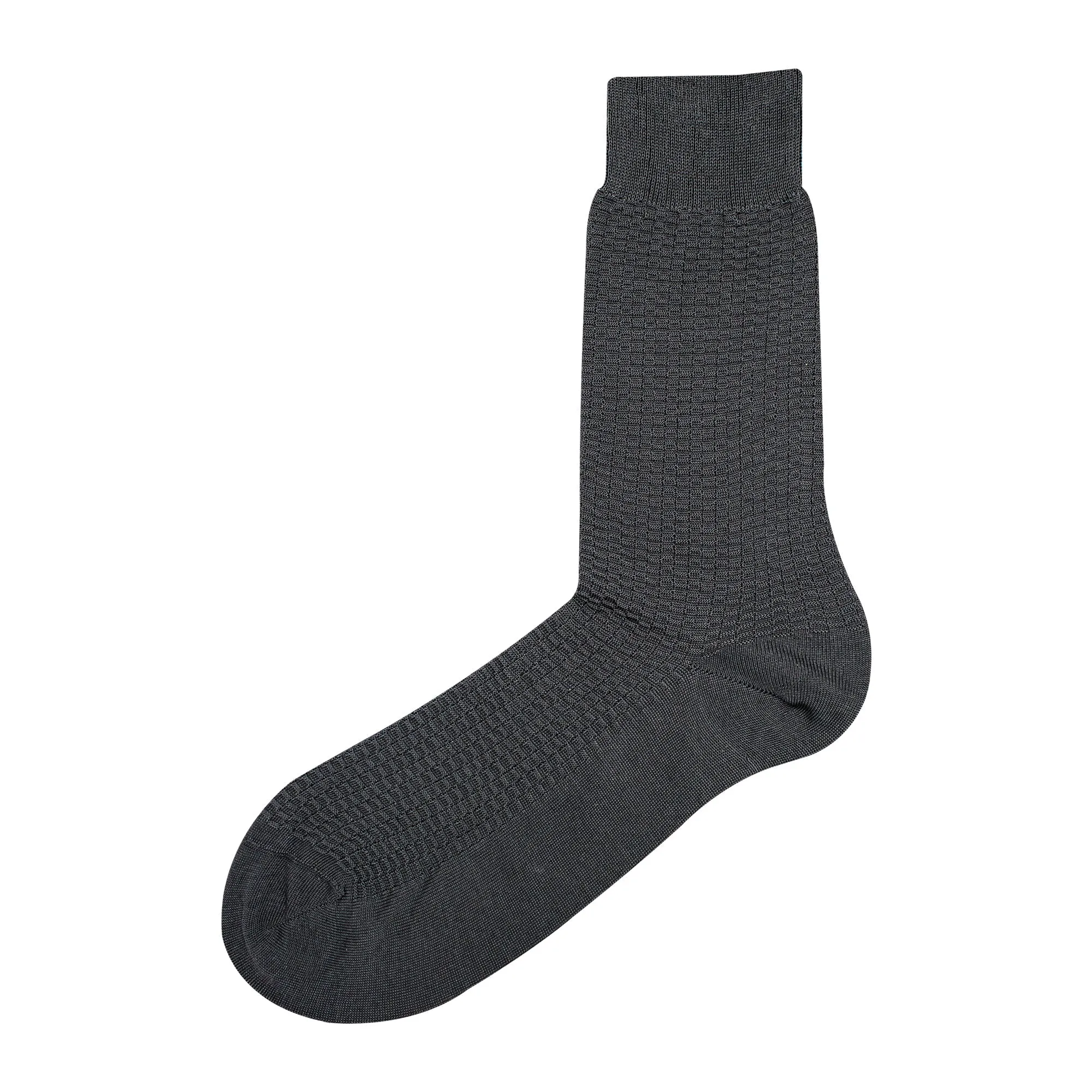 Men's Super Fine Texture Design Fashion Standard Length socks