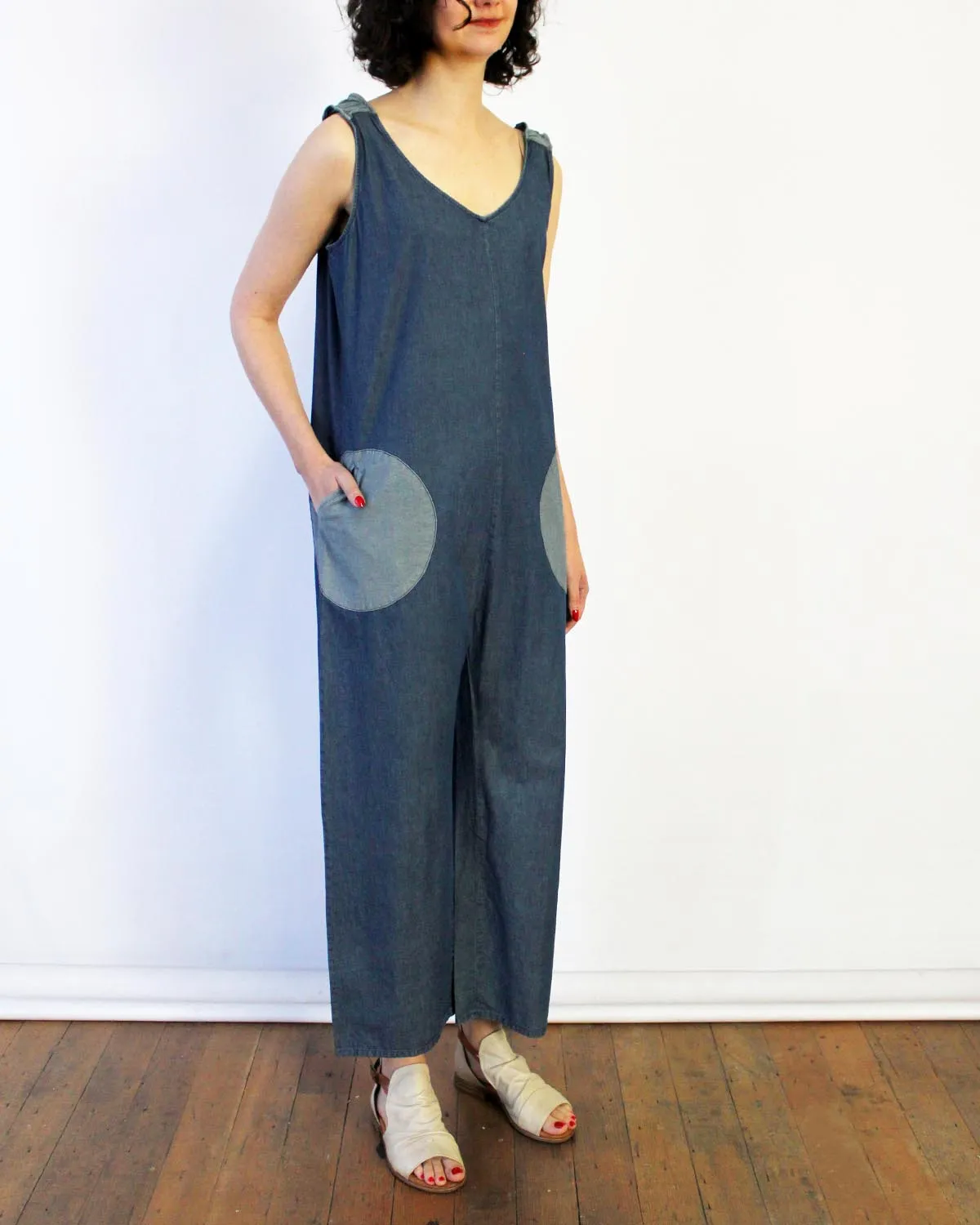 Playful Lightweight Denim Overall