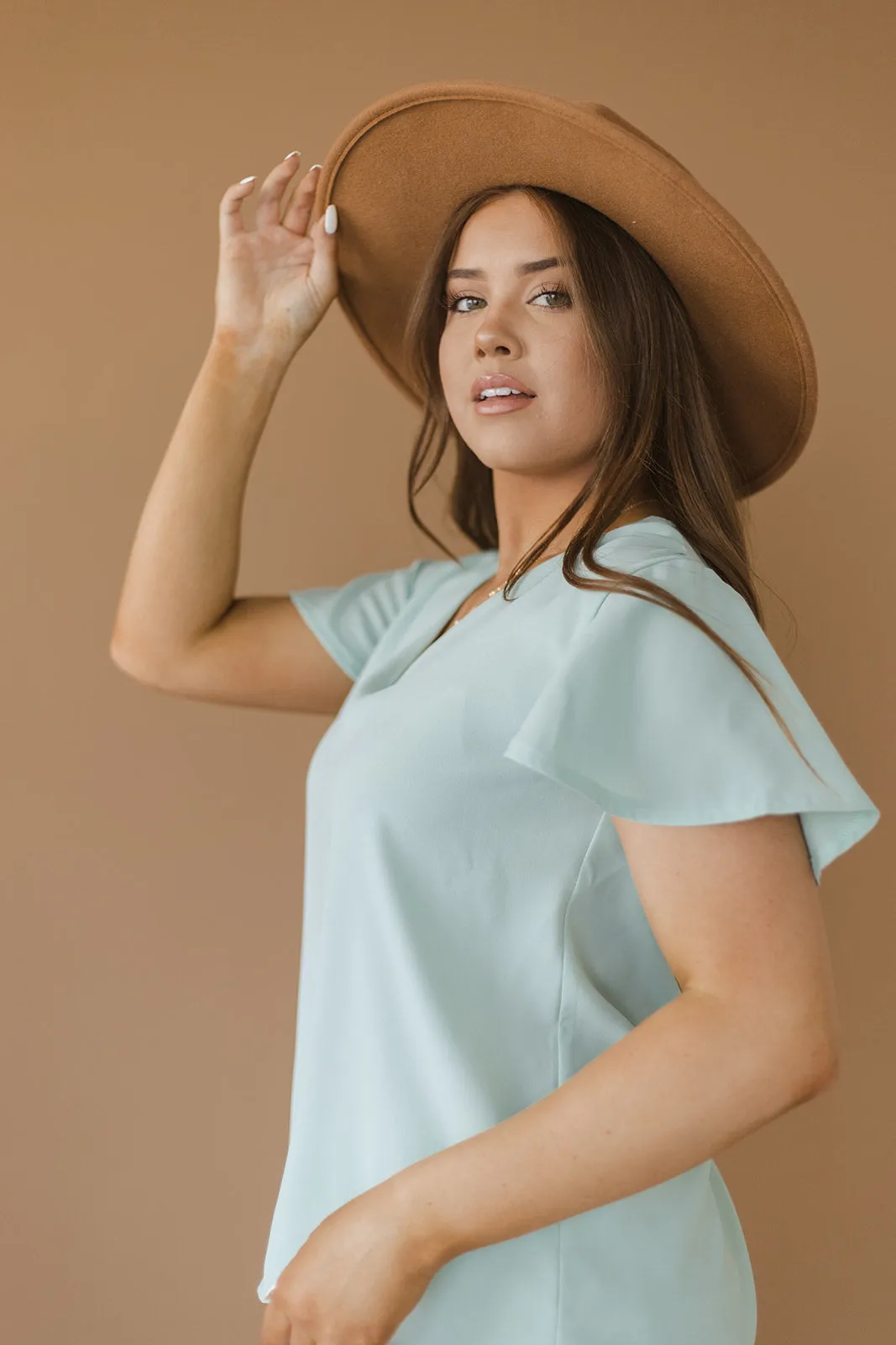 Ruffled Spring Blouse