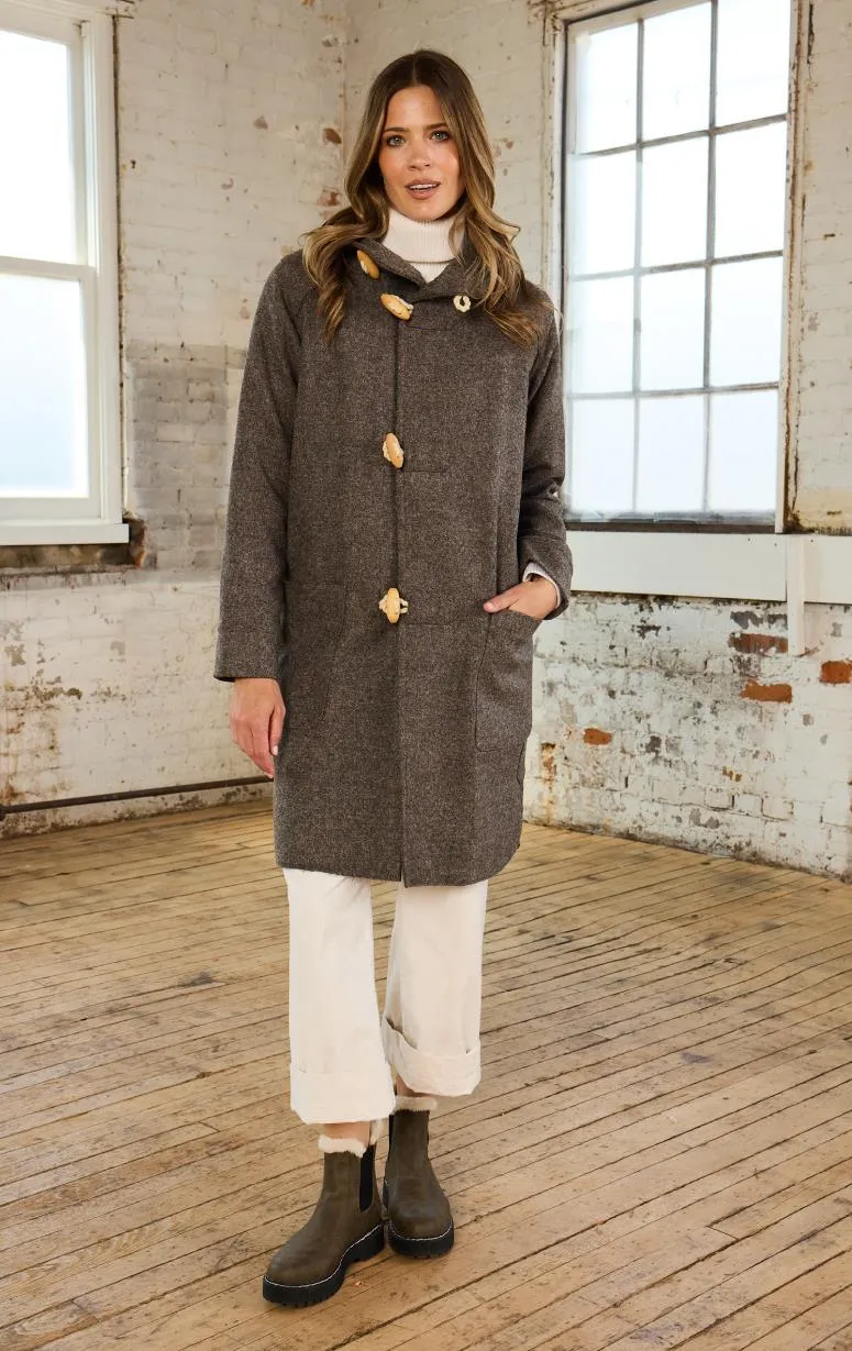 Ste. Marg. Scot - 100% Wool Duffle Coat