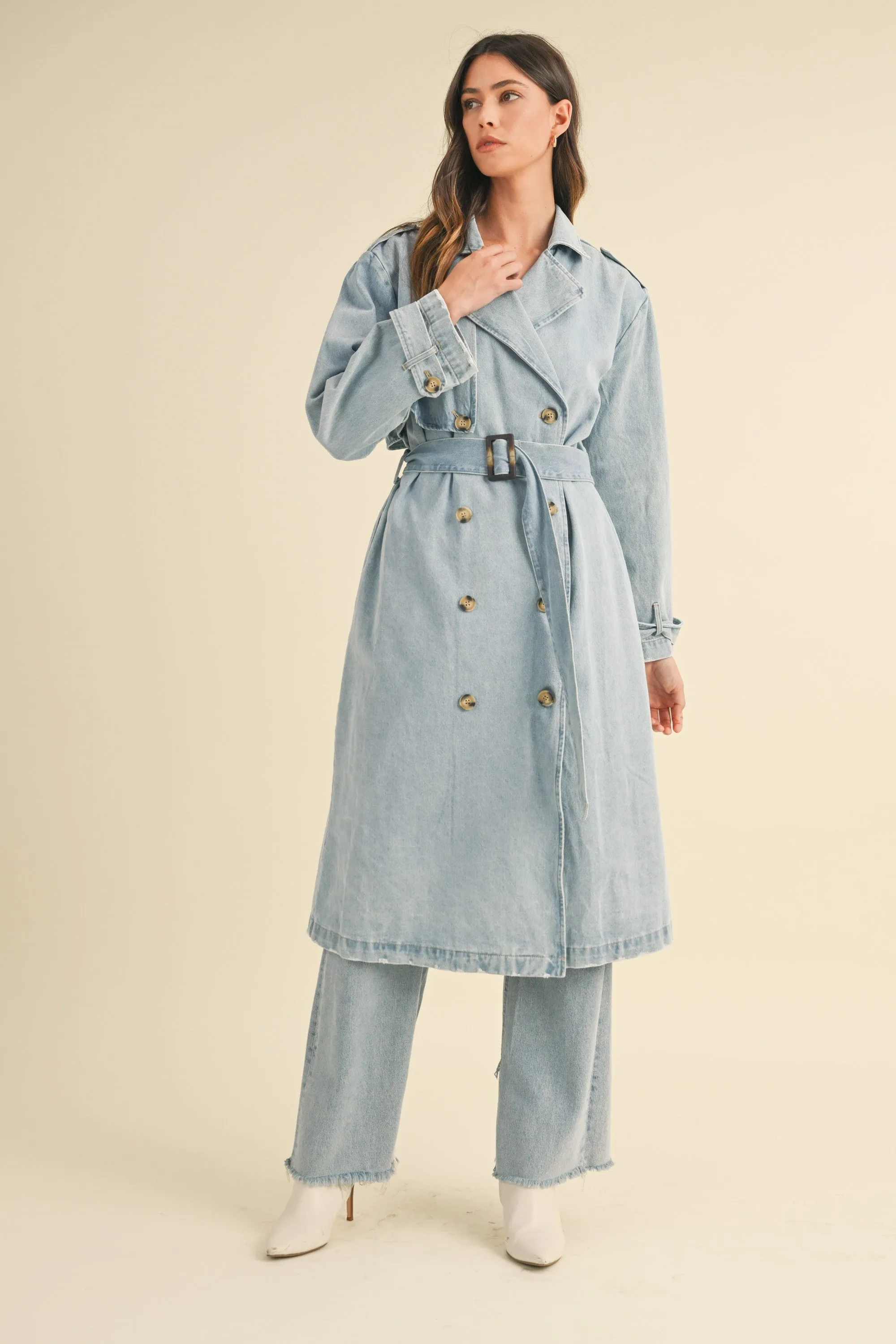 Tiffany Denim Trench