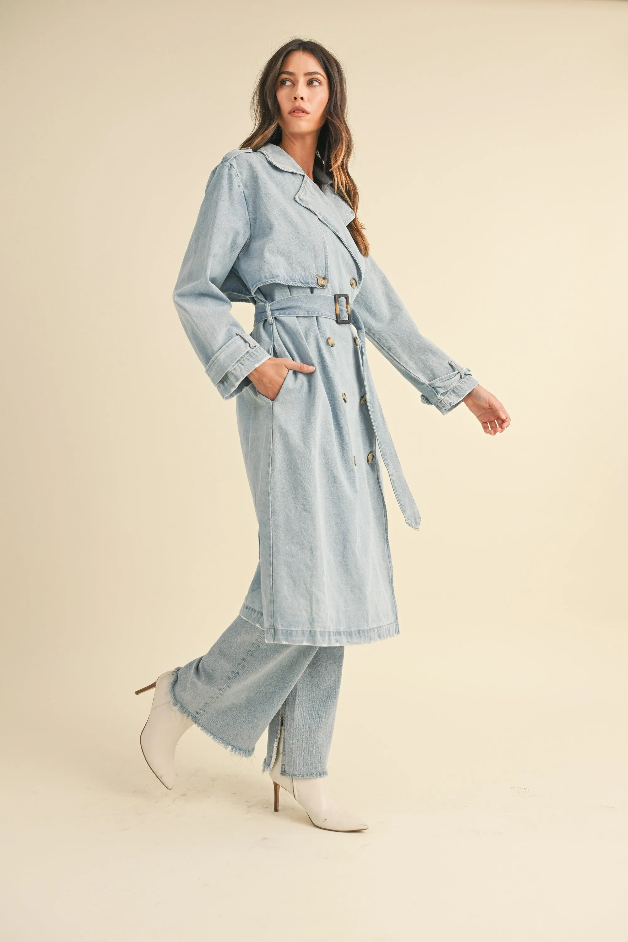 Tiffany Denim Trench