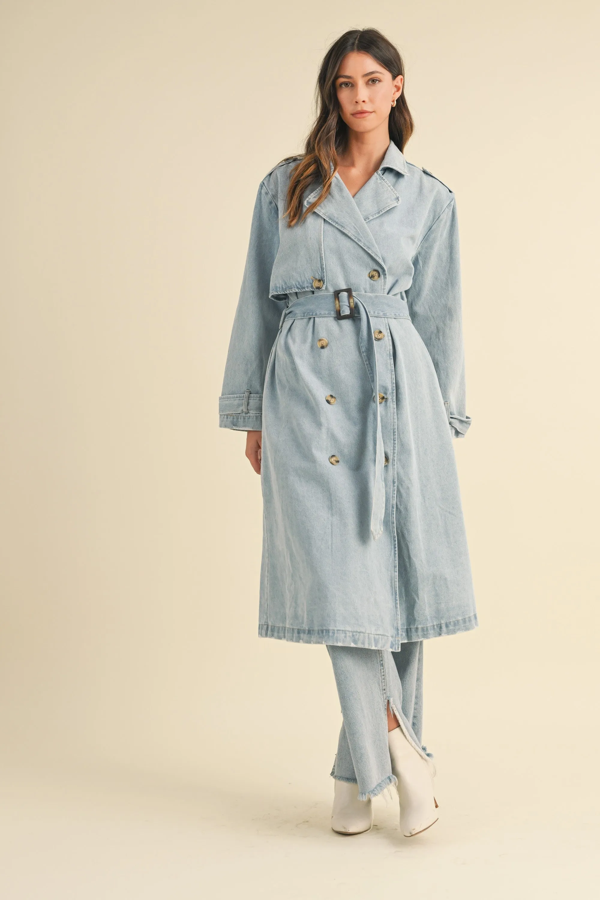 Tiffany Denim Trench