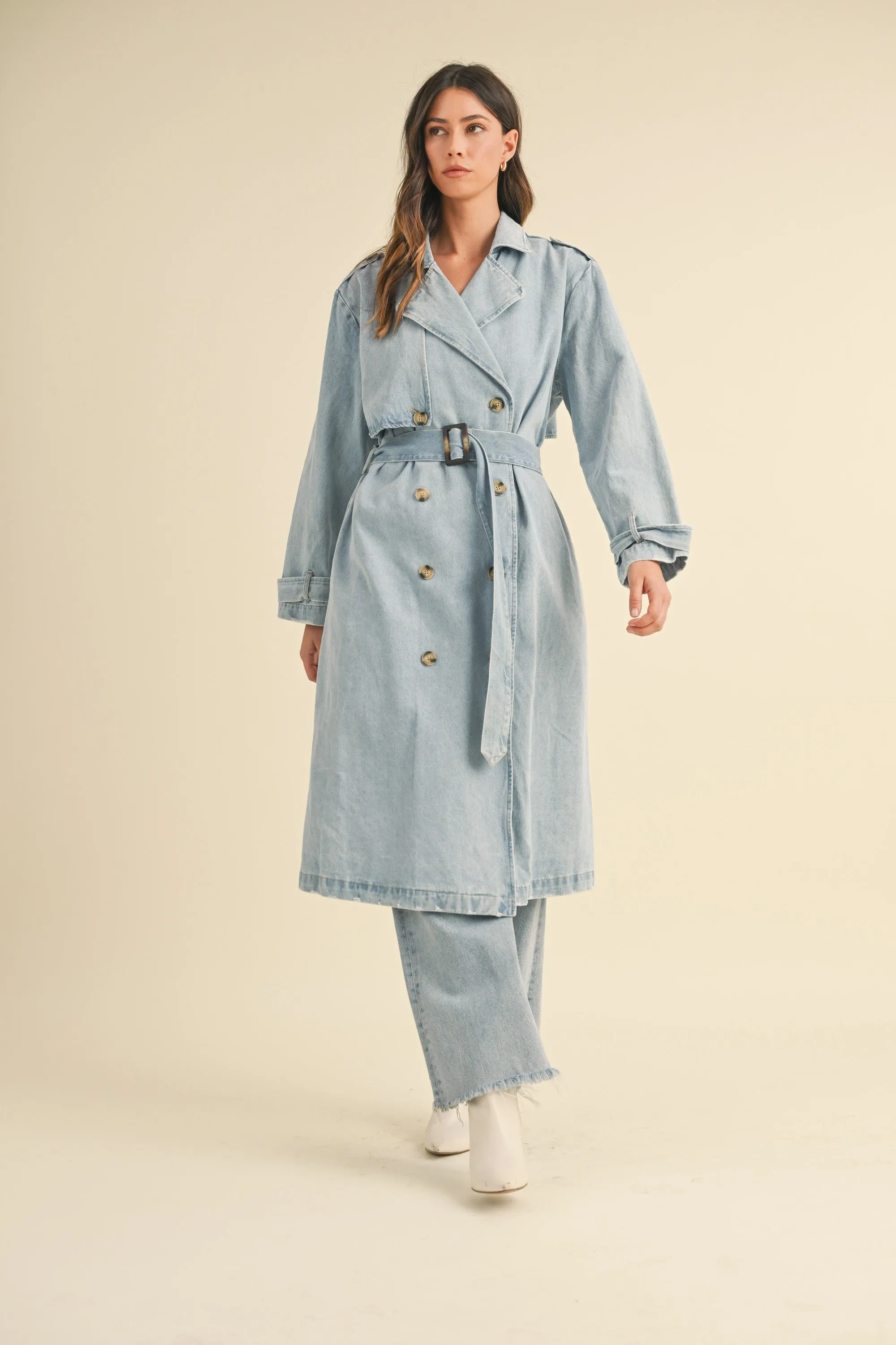 Tiffany Denim Trench