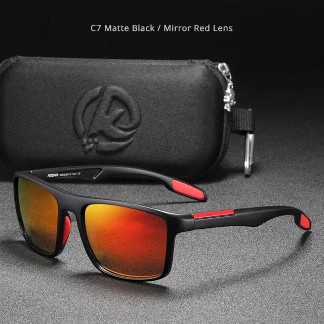 Ultra Light TR90 Rectangular Sunglasses