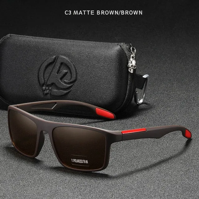 Ultra Light TR90 Rectangular Sunglasses