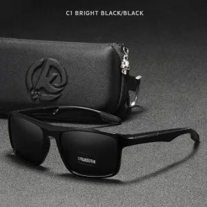 Ultra Light TR90 Rectangular Sunglasses