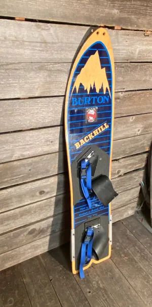 Vintage Burton Performer Snowboard Blue 9-20