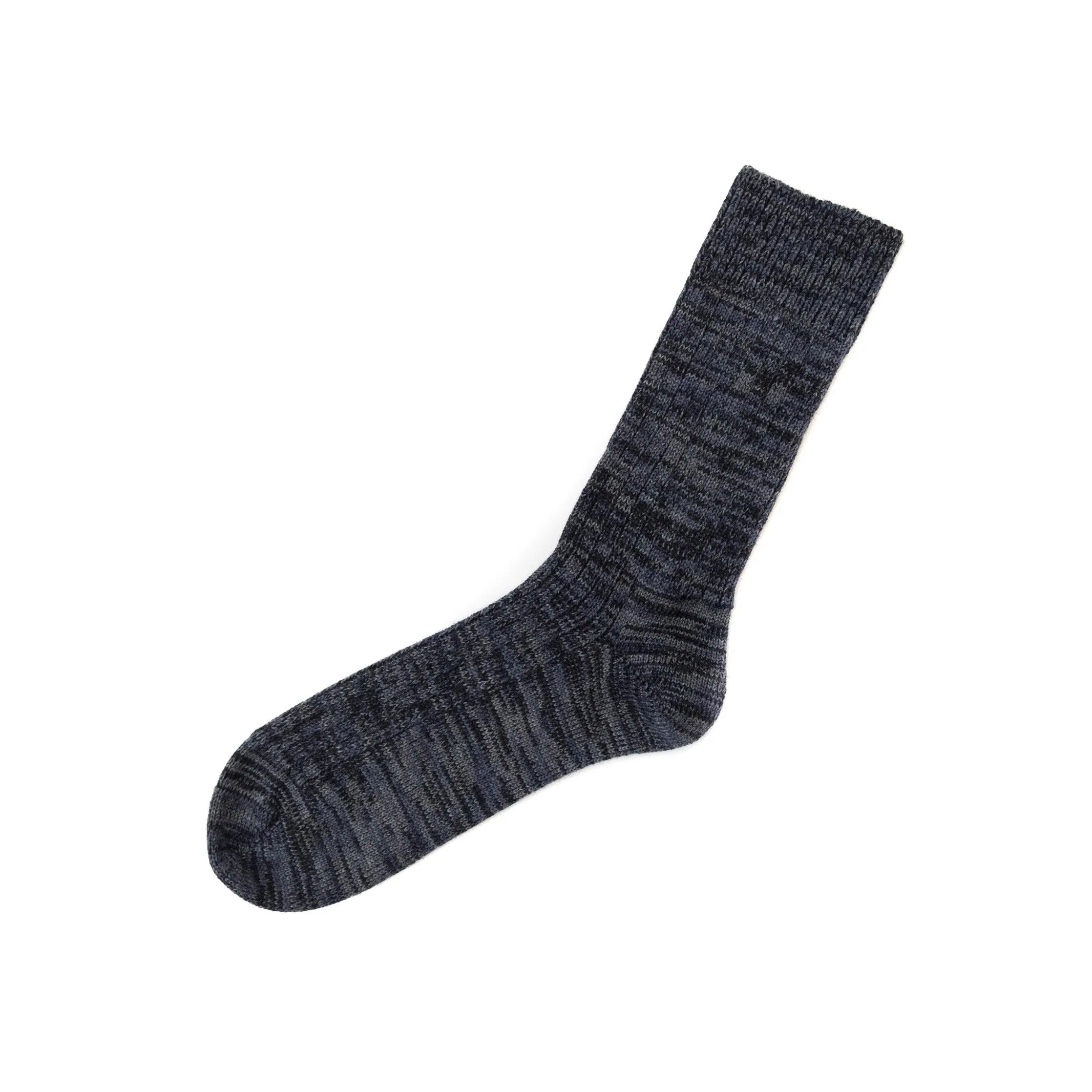 VT Mixed Knit Black Socks