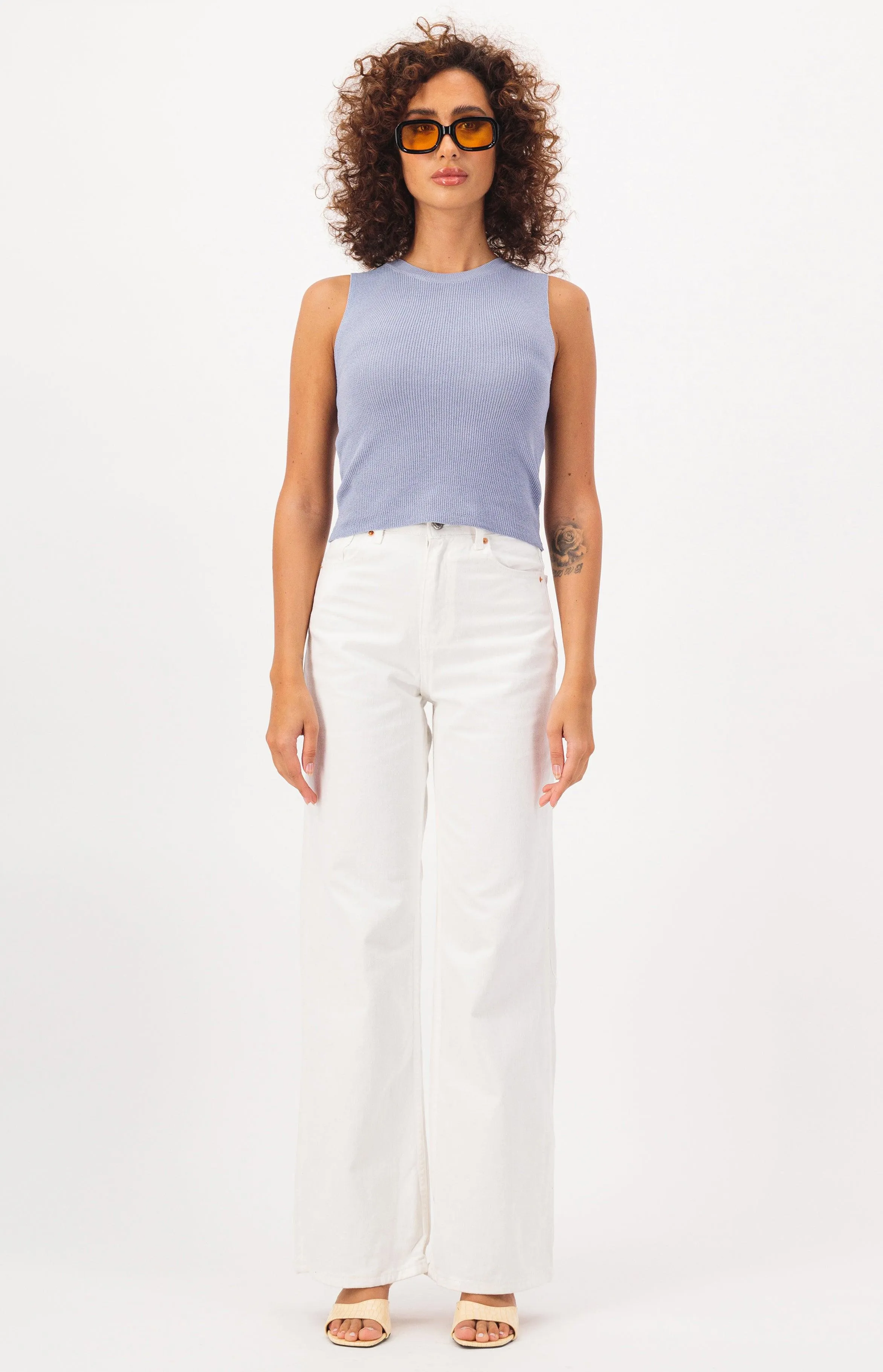 Wide Leg High Waist Pants