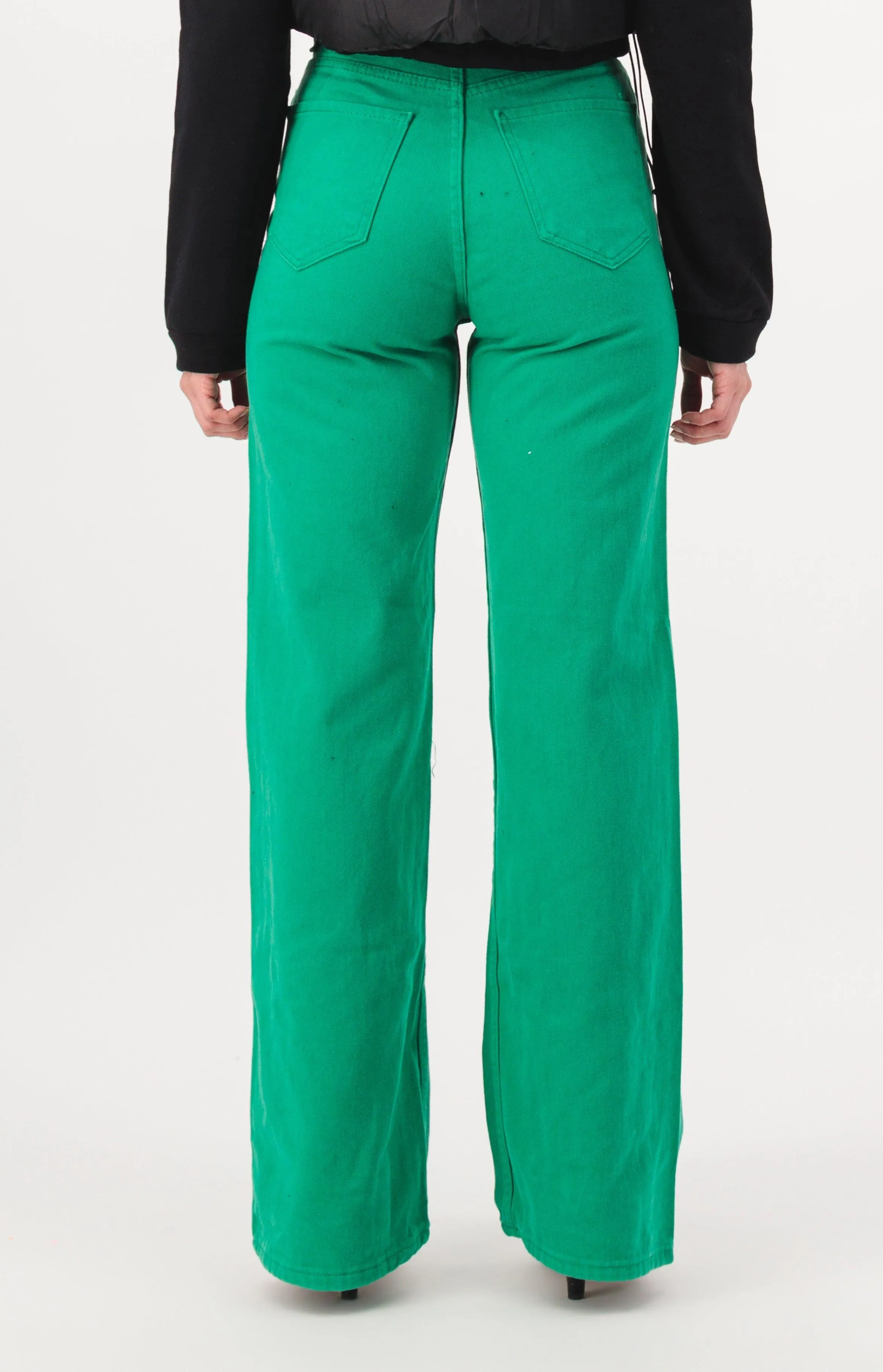 Wide Leg High Waist Pants