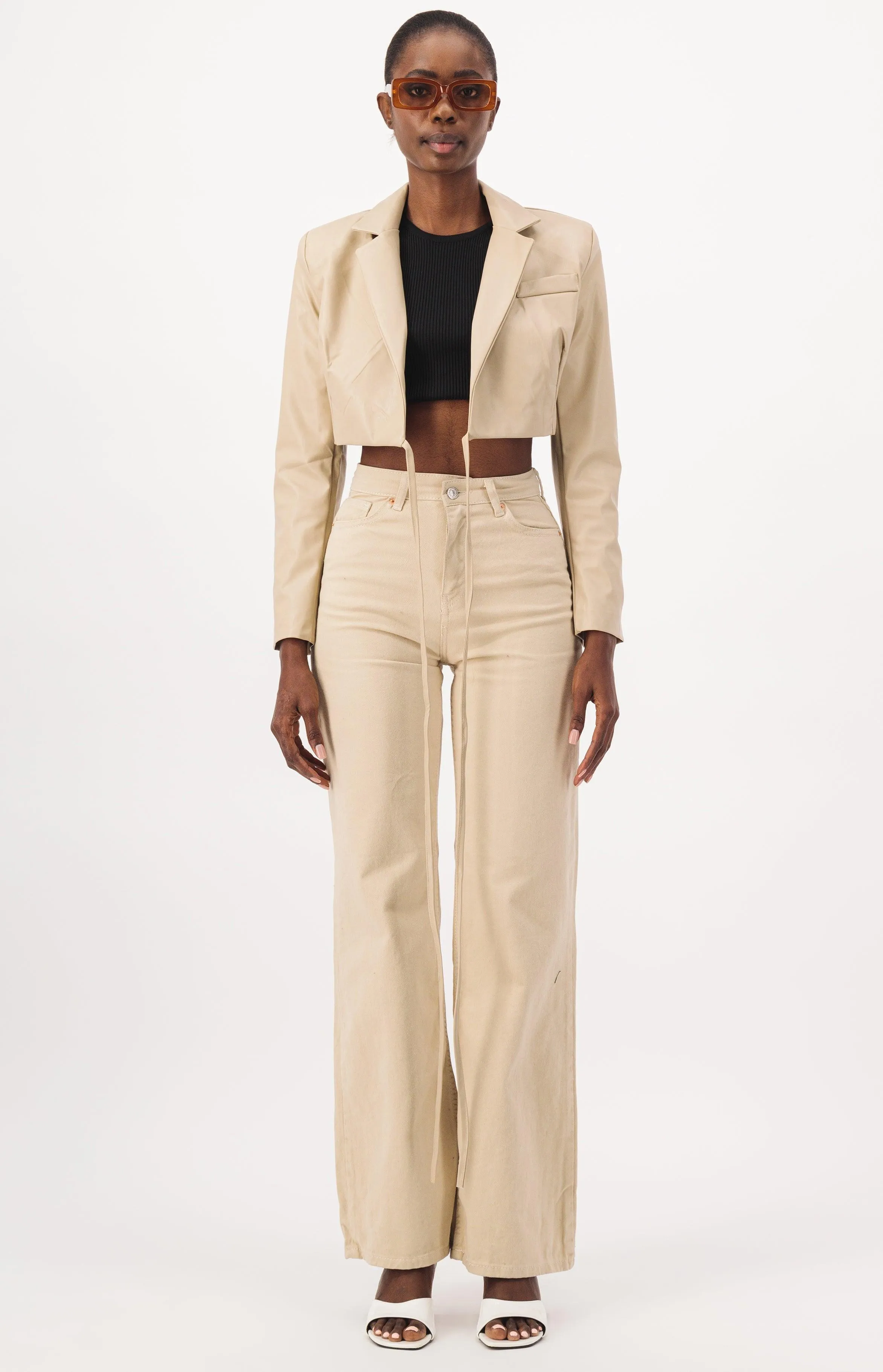 Wide Leg High Waist Pants