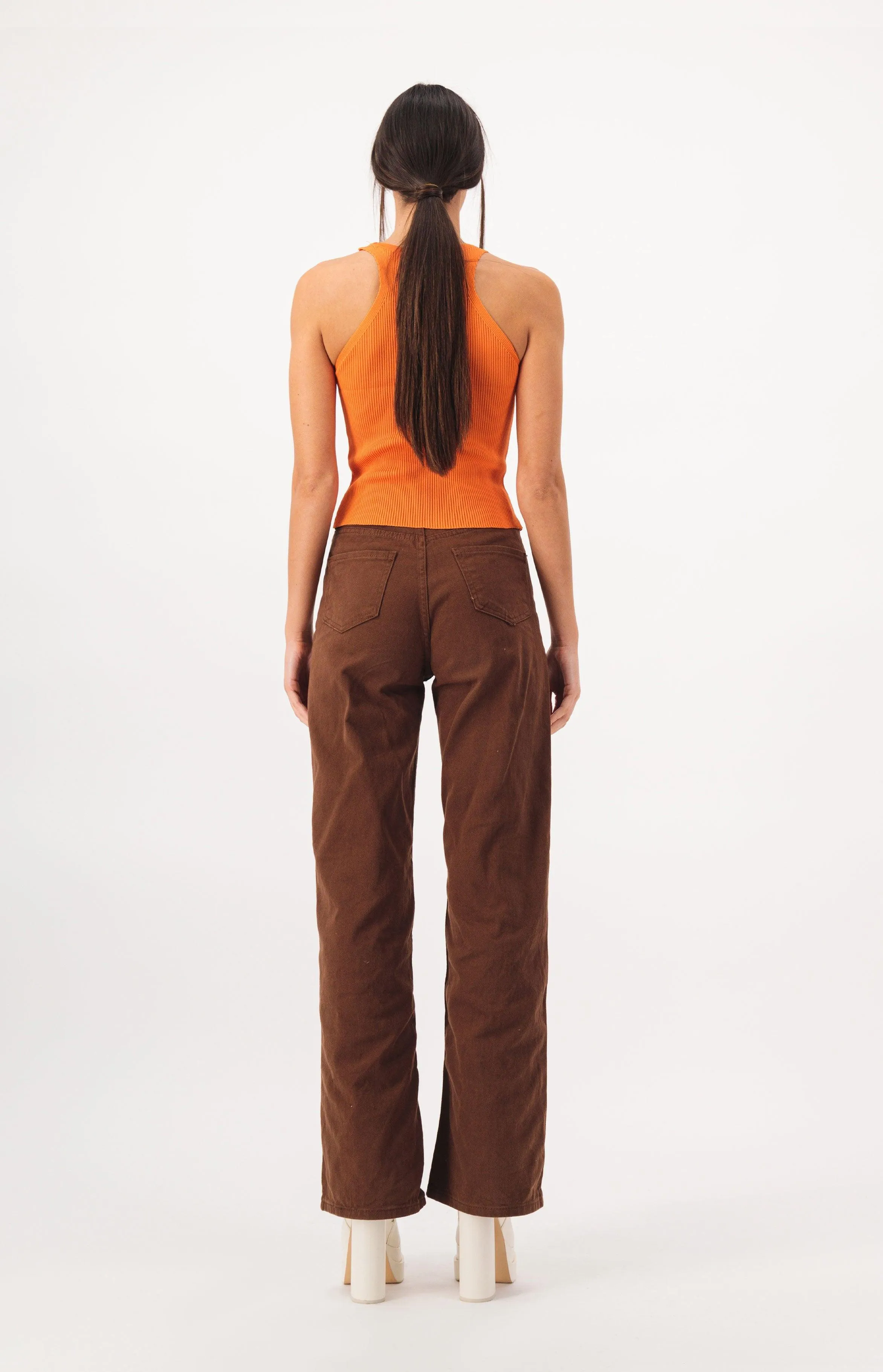 Wide Leg High Waist Pants