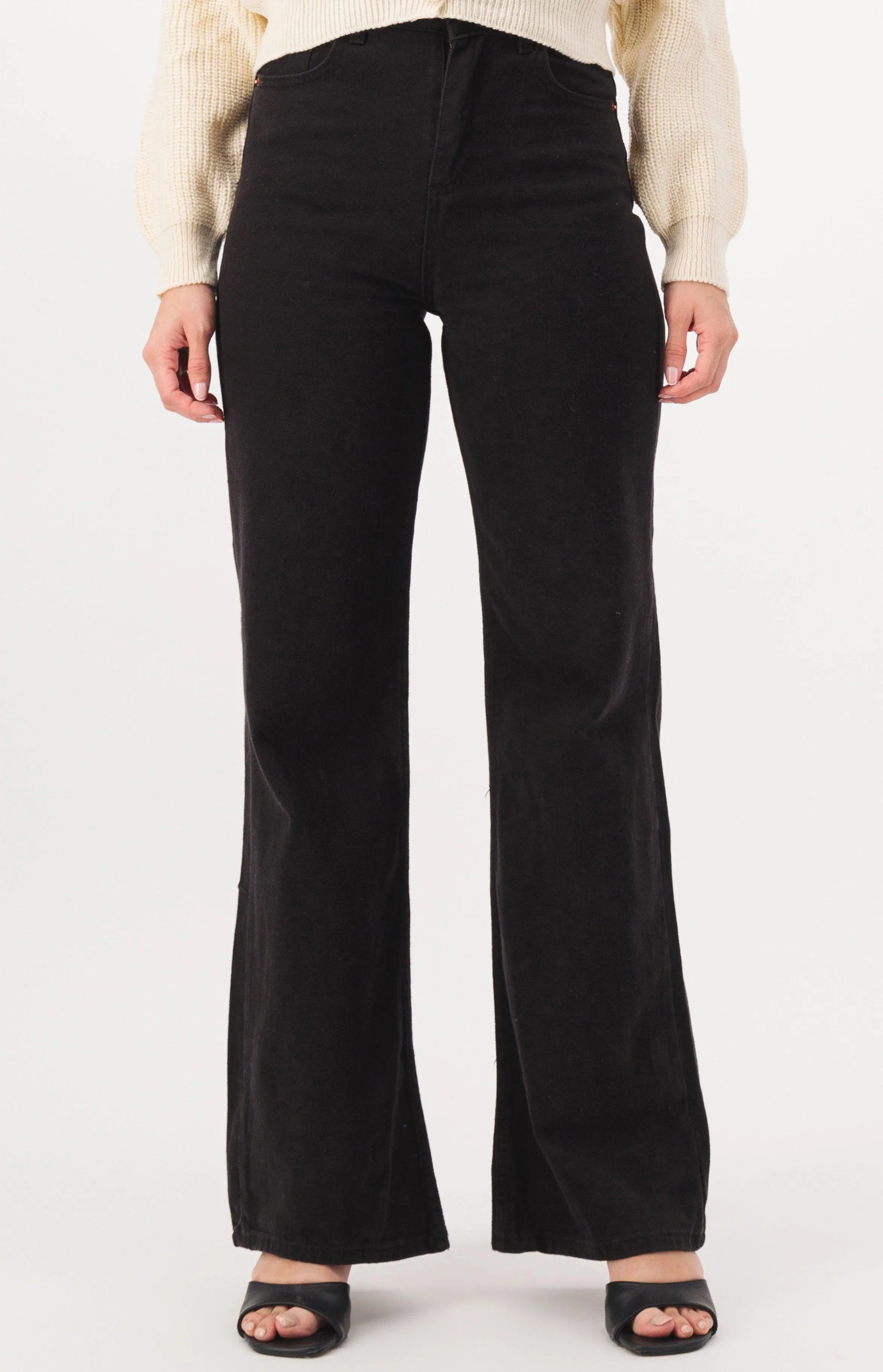 Wide Leg High Waist Pants