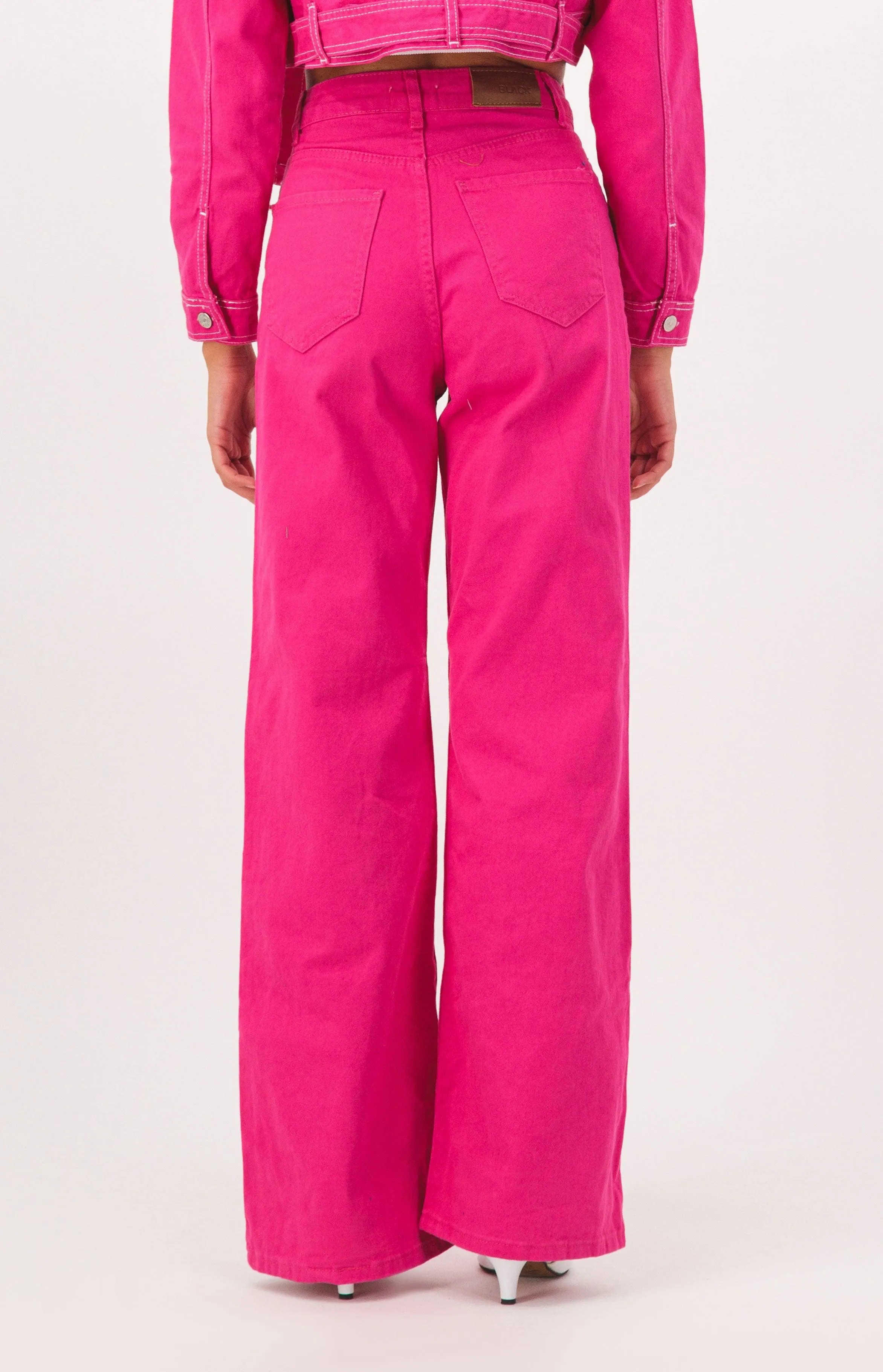 Wide Leg High Waist Pants