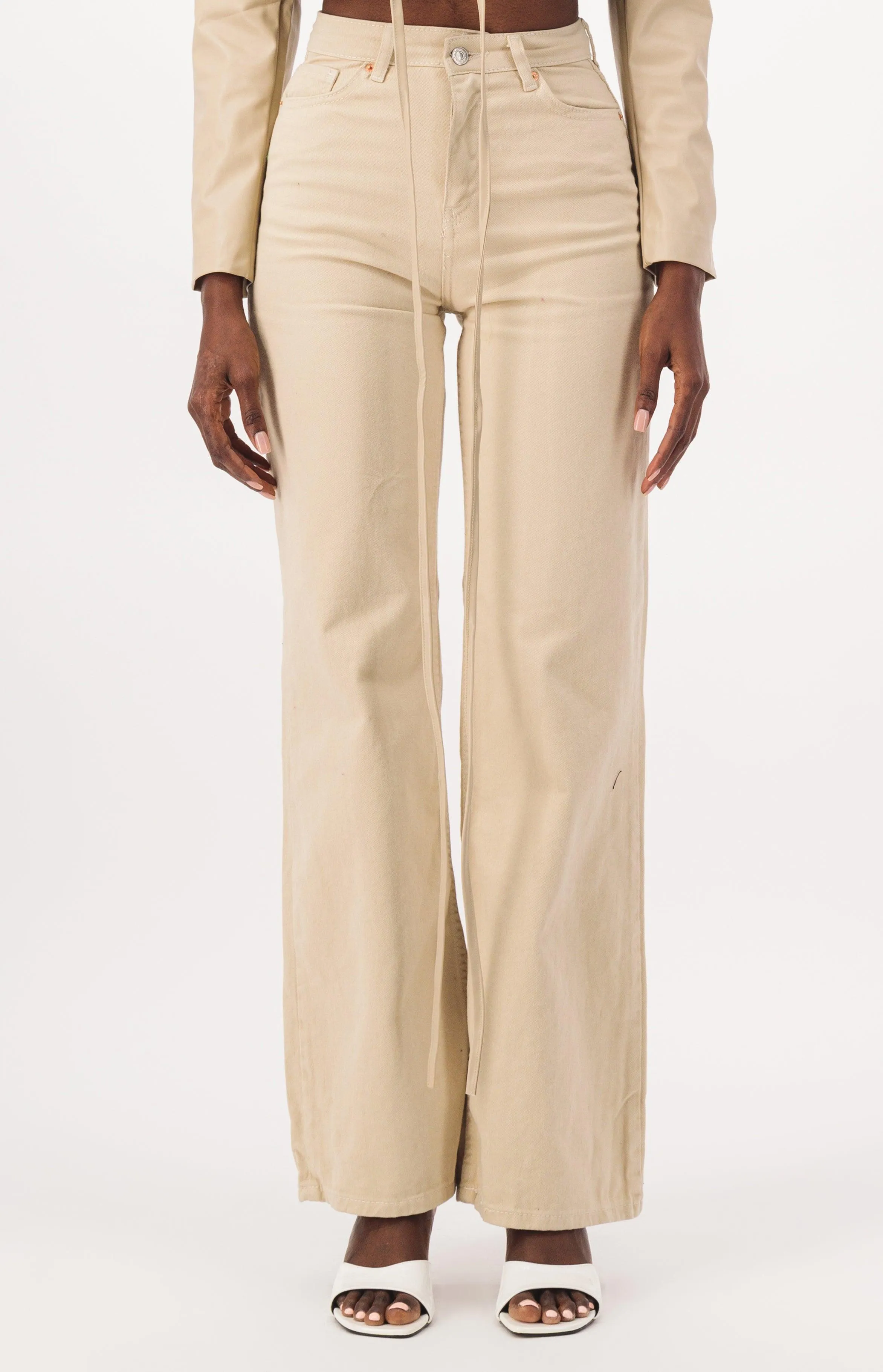 Wide Leg High Waist Pants