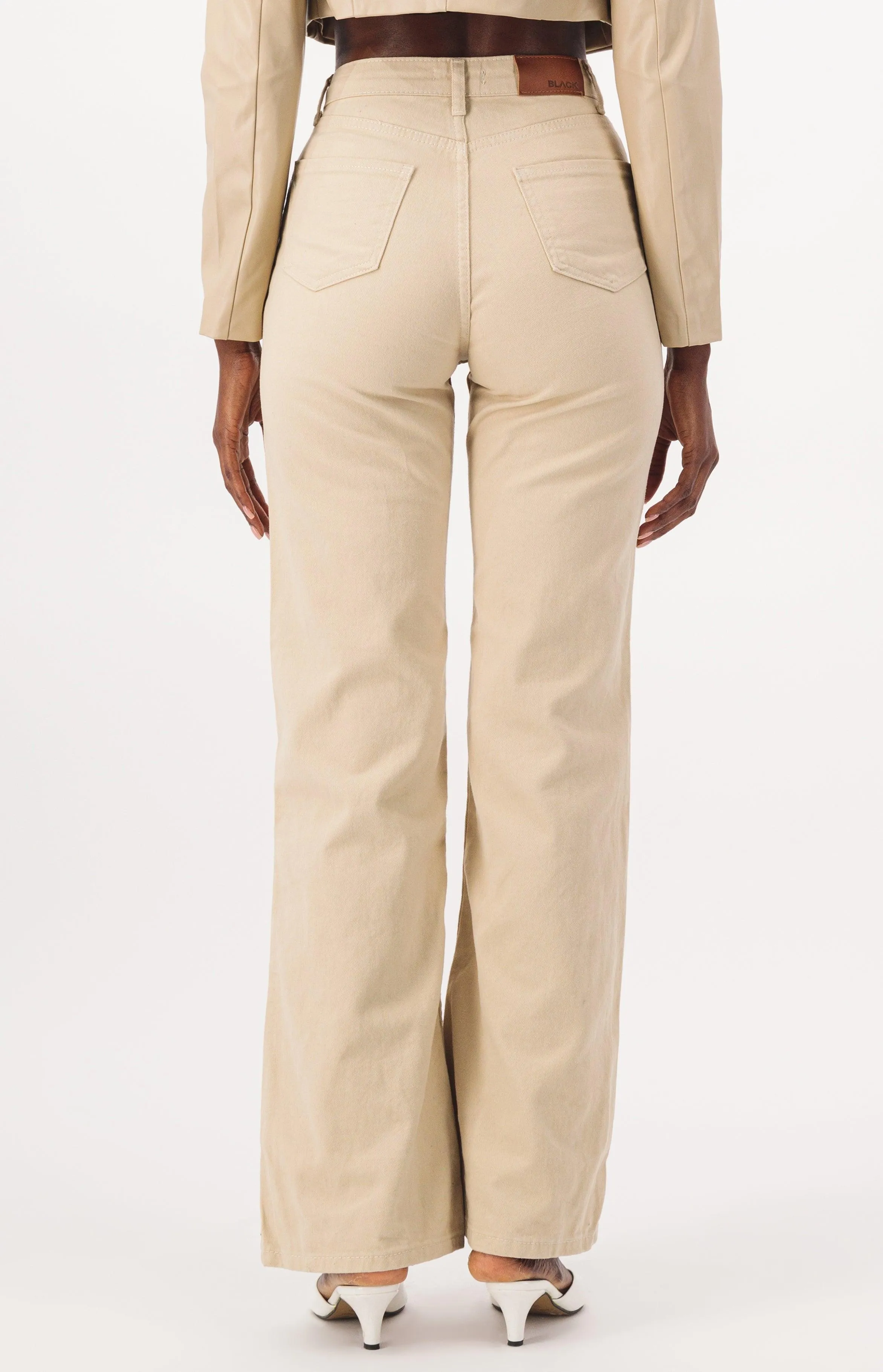 Wide Leg High Waist Pants